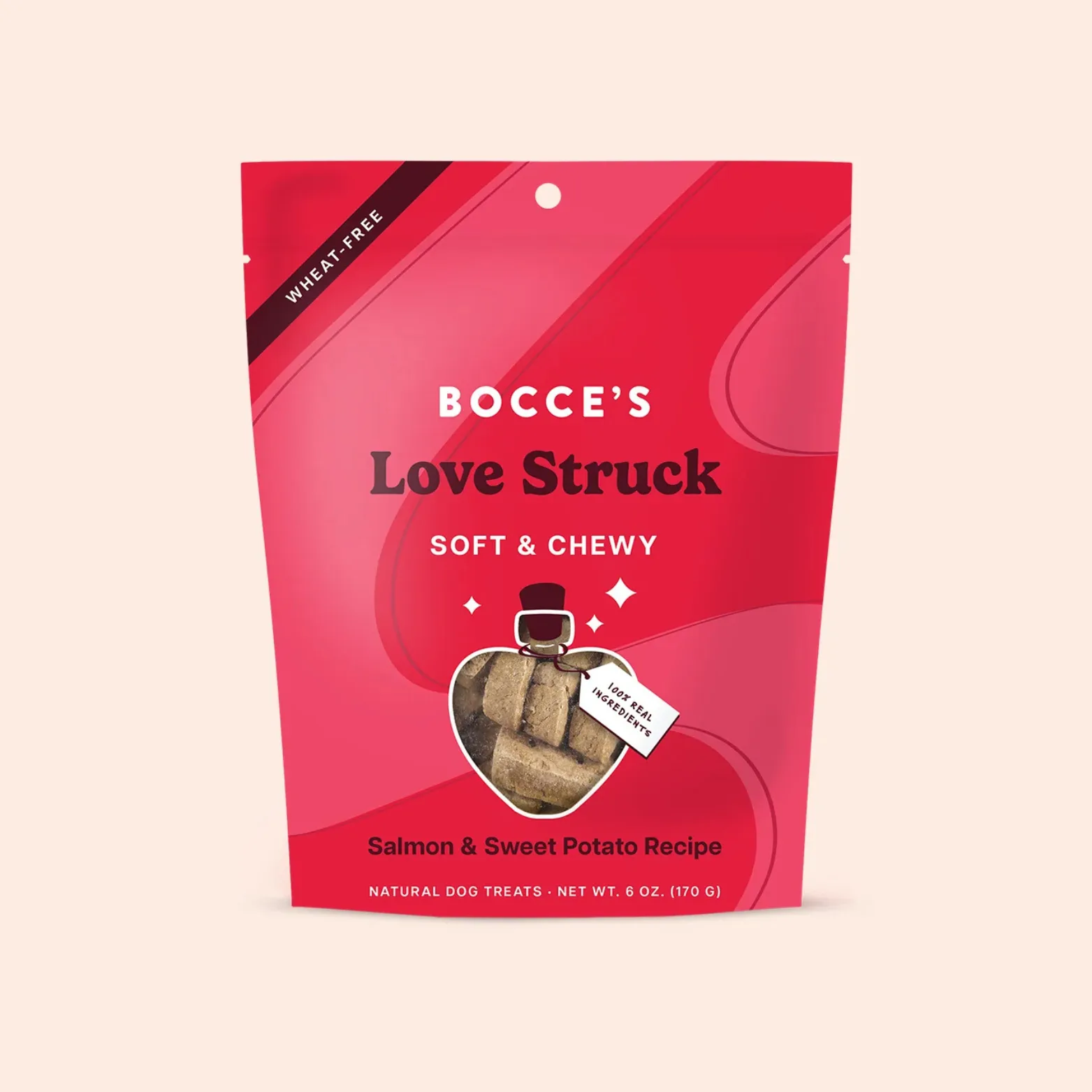 Bocce's Bakery Love Struck Valentine's Dog Treats, 6 Oz