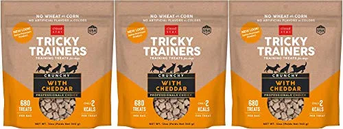 Cloud Star Tricky Trainers Crunchy Dog Training Treats, Cheddar Flavor, 12 Oz (Pack of 2) image 2