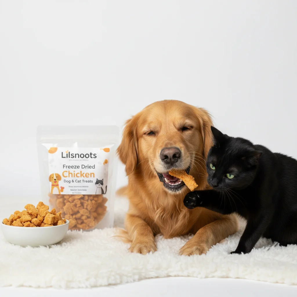 LILSNOOTS Freeze Dried Chicken Dog & Cat Treats image 3