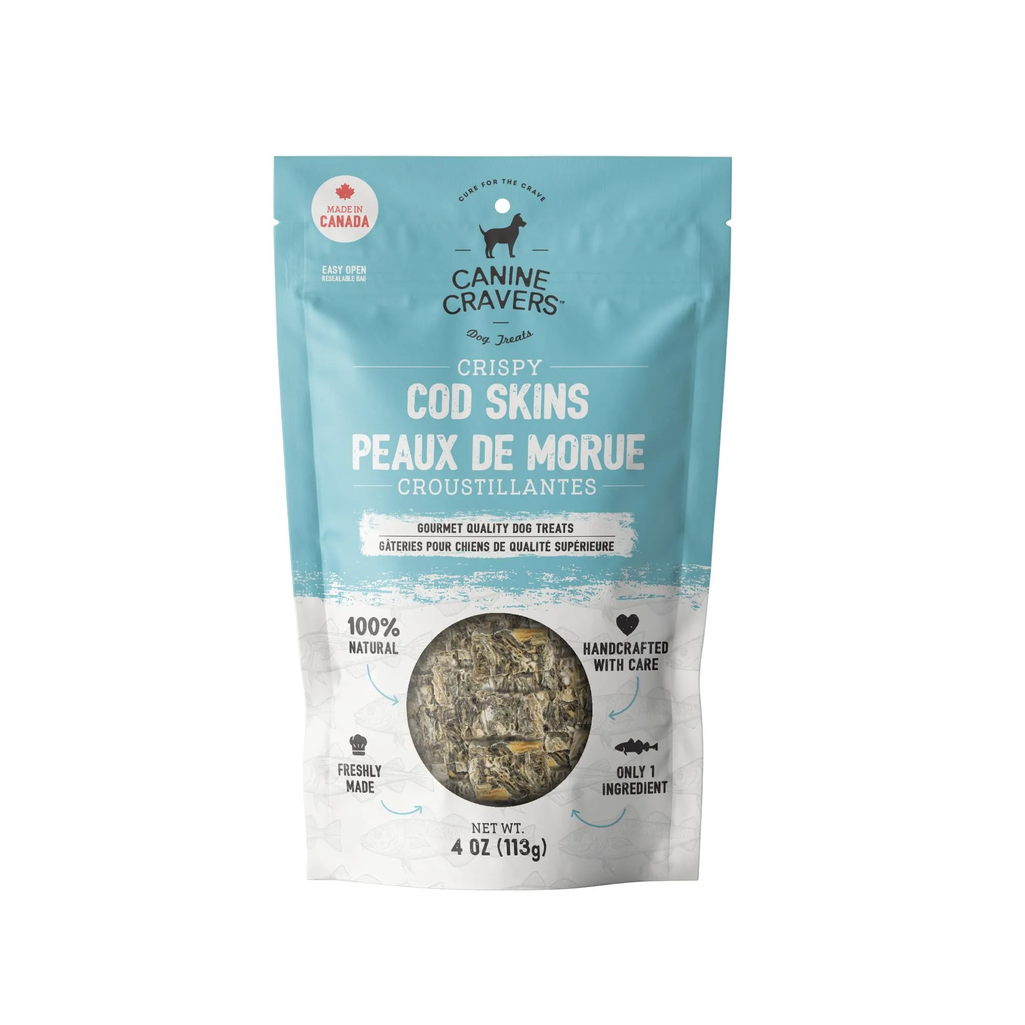 Momentum Carnivore Nutrition Diced Cod Bites Dog Treats image 3