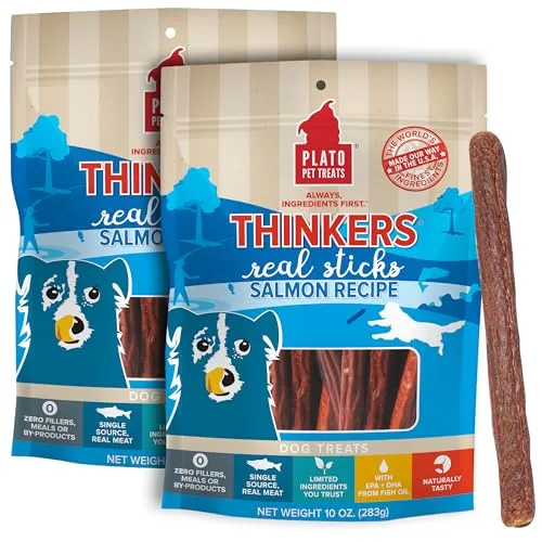 PLATO Pet Treats Thinkers Meat Stick Treats for Dogs image 2