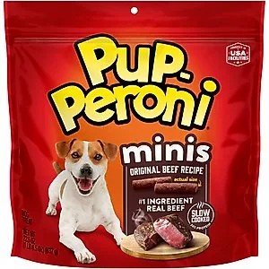 Pup-Peroni Minis Original Beef Recipe Dog Treats, 5.6 Oz