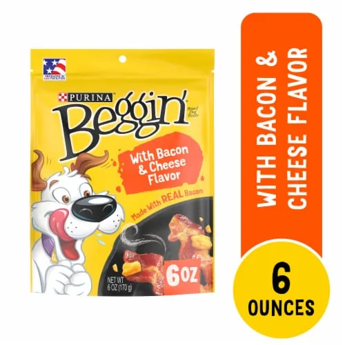Purina Beggin' Strips Dog Treats with Bacon and Beef Flavors image 2