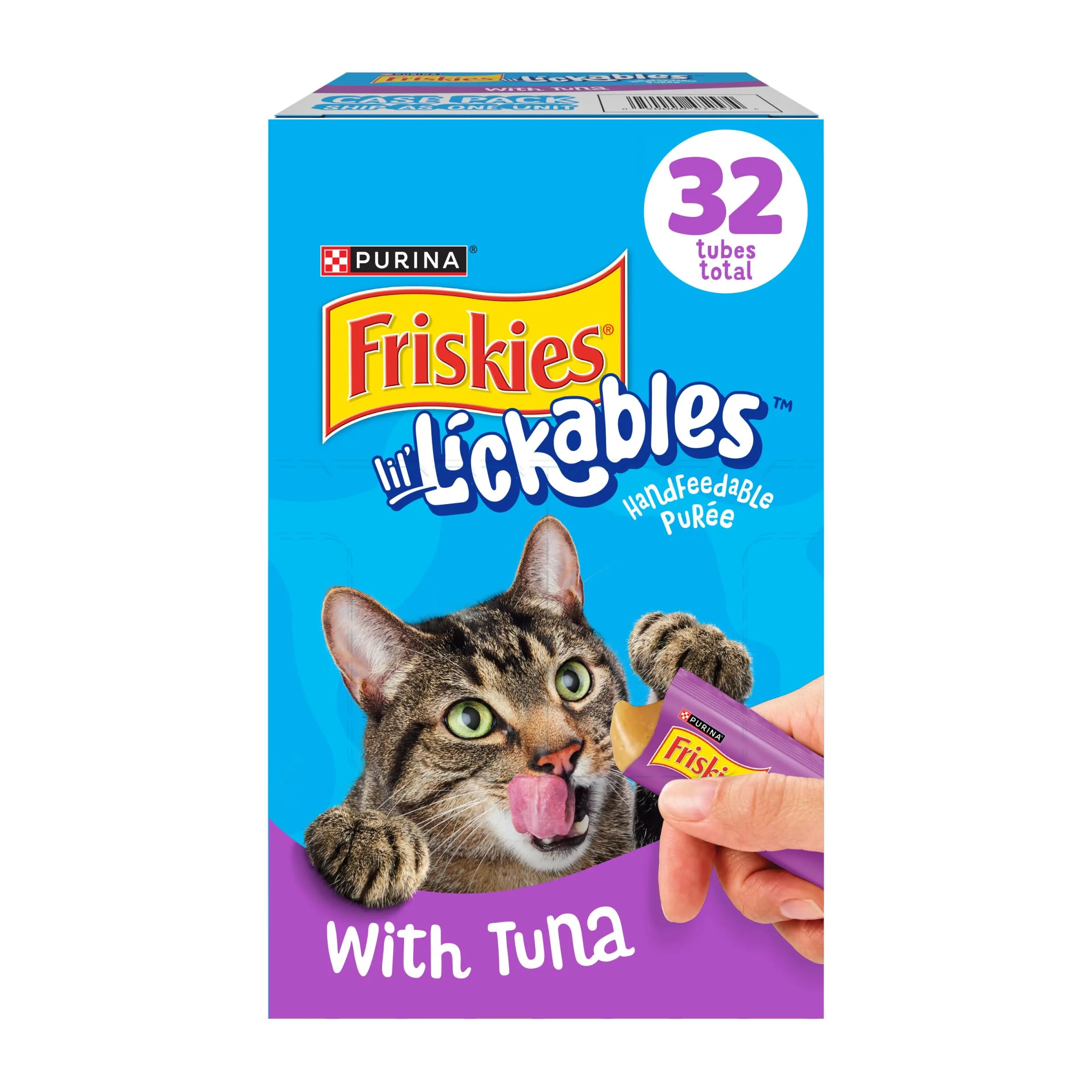 Purina Friskies Lil' Lickables with Chicken or Tuna Variety, Lickable Cat Treats image 2